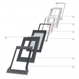 Kit de izolare termica pt.rama 66x118