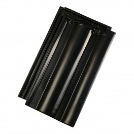 Tigla Tondach Twiston 9 (Twist) lucioasa negru